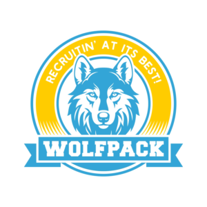 WolfPack. Recruitin’ at its best! | Diseño de Logo por ddnsycrowd