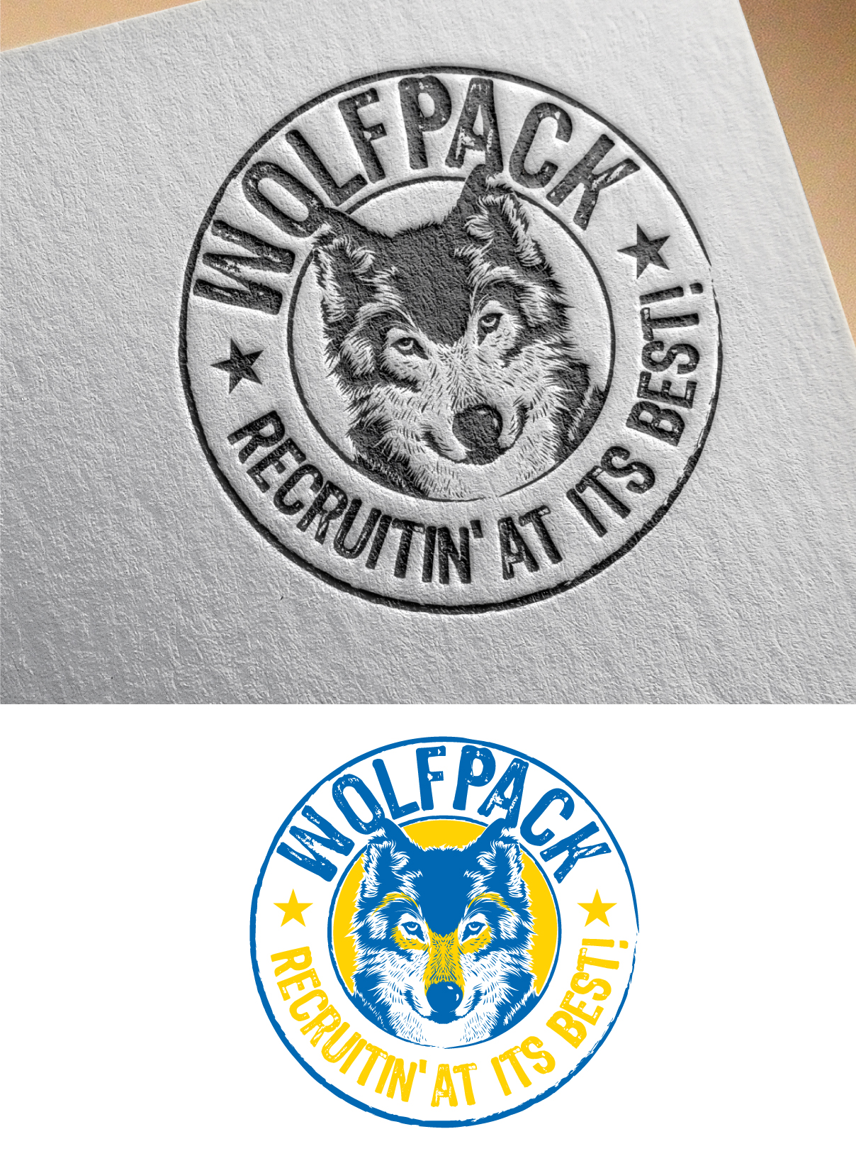 Diseño de Logo por blue eye para Wolf Werkt | Diseño #26814861