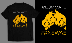 Freewae 1st T-shirt Collection | T-Shirt-Design von SAI DESIGNS