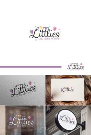 Littlies Equipment Hire | Design de Logo par Fat Bat Man