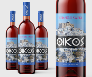 Develop new wine label for entry level Greek wines ** | Etikett-Design von SAI DESIGNS