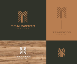 Teakwood trading | Logo Design by Ng V Duc