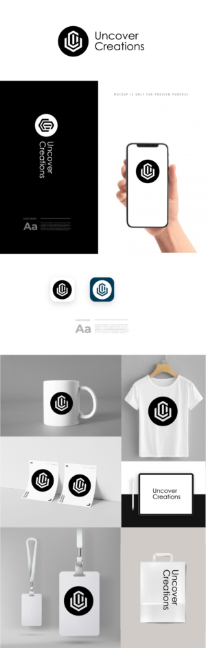 Uncover Creations | Logo Design by Ng V Duc