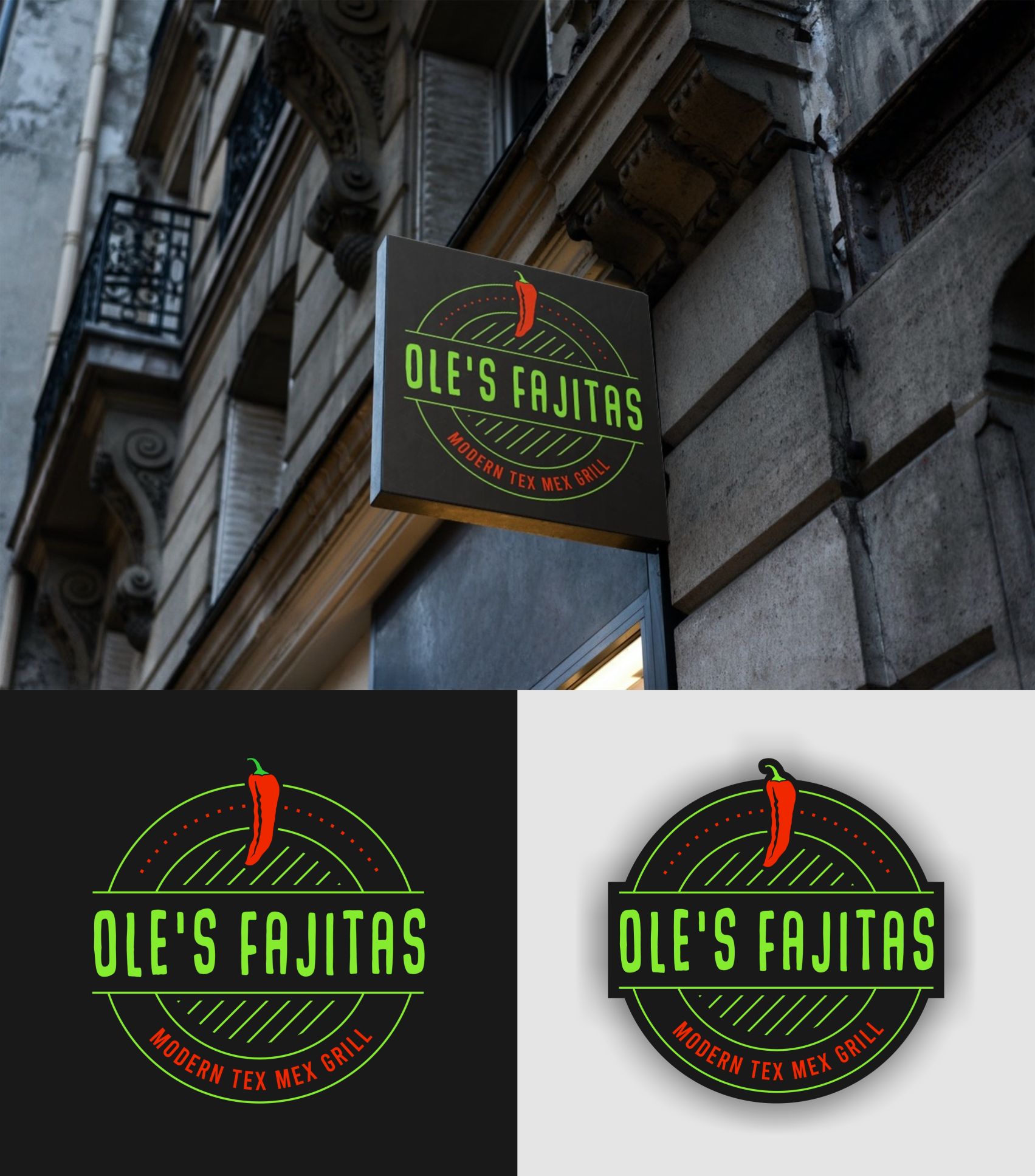 Logo Design by filip.jelkic for Ole's Fajitas | Design #26867195
