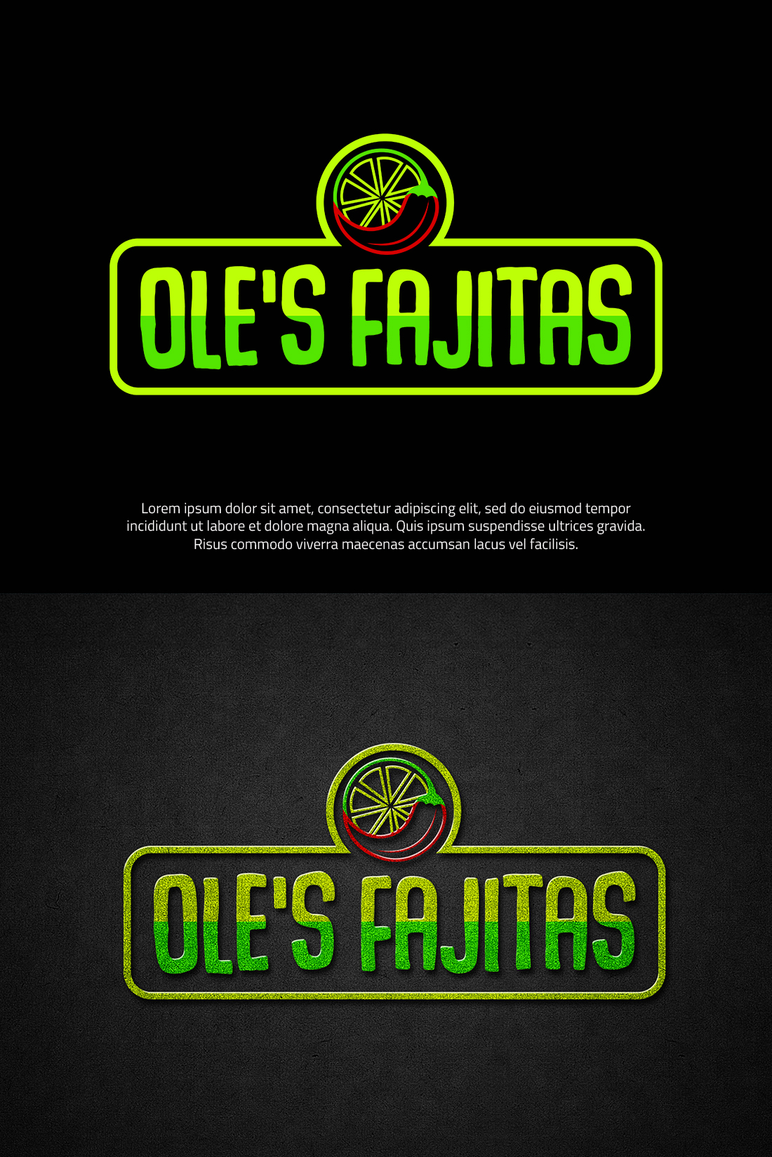 Design de Logo par AweSomeLogoTeam pour Ole's Fajitas | Design #26827865