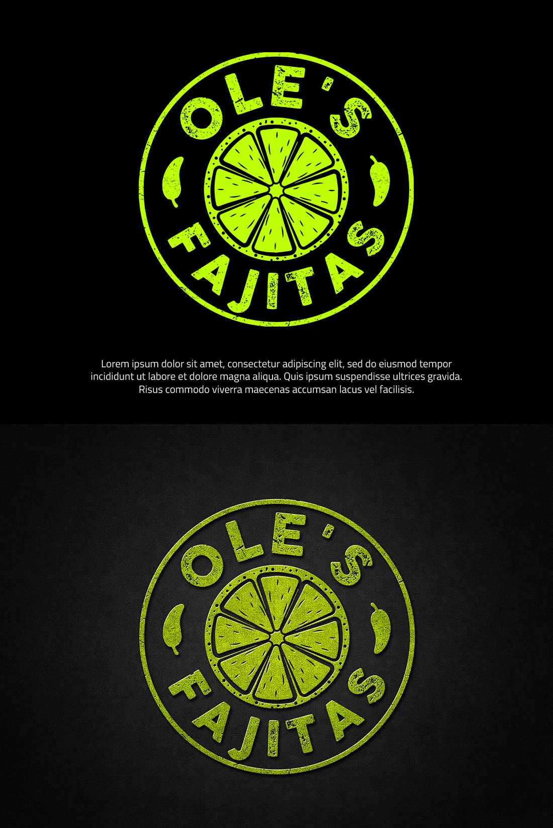 Logo Design by AweSomeLogoTeam for Ole's Fajitas | Design #26828027