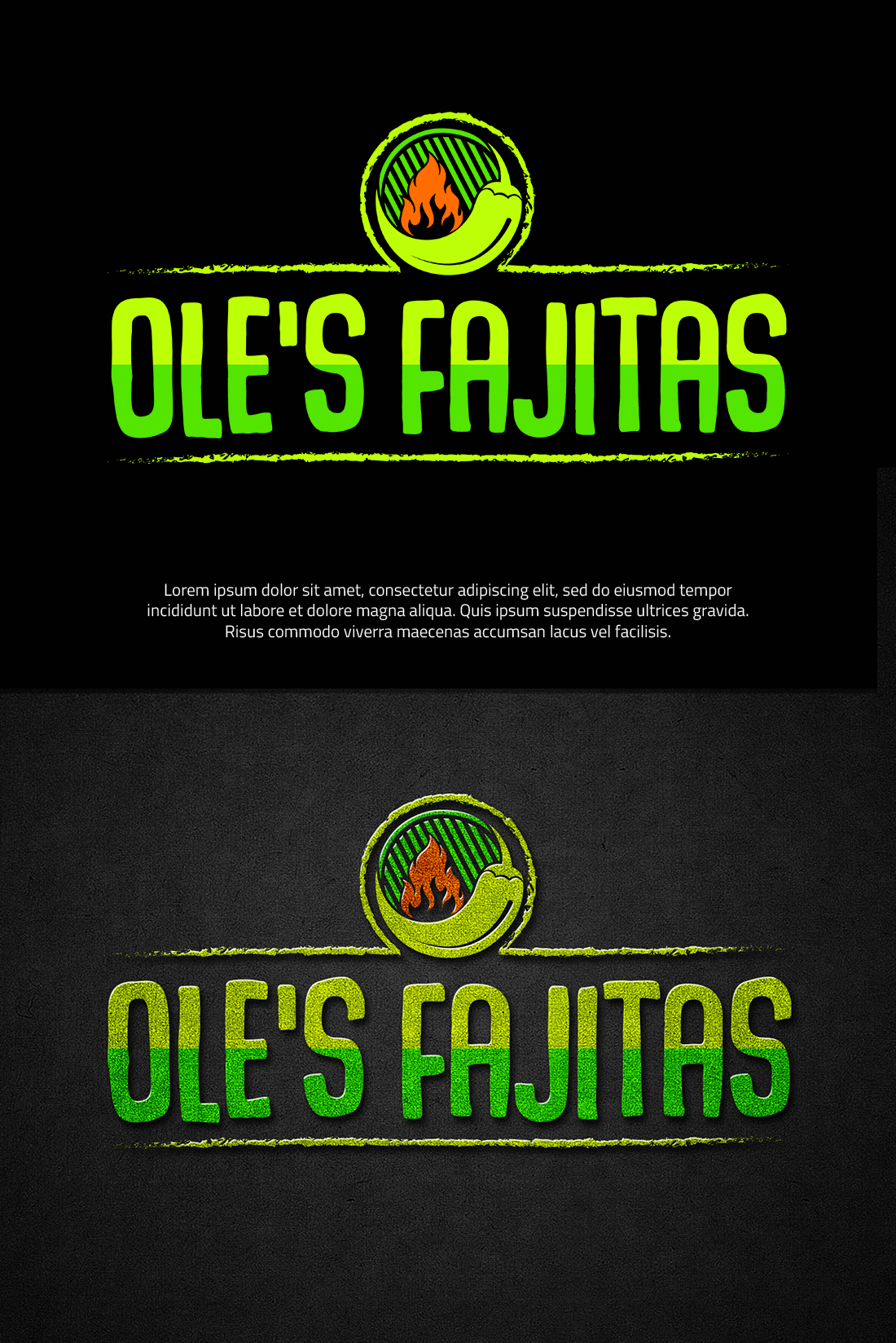 Design de Logo par AweSomeLogoTeam pour Ole's Fajitas | Design #26828037