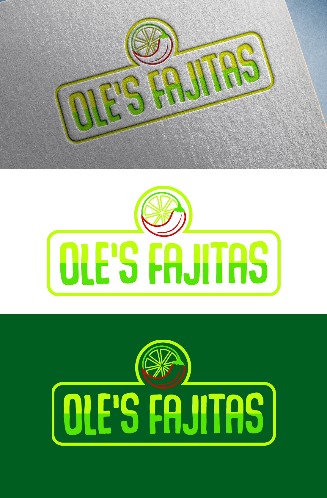 Design de Logo par AweSomeLogoTeam pour Ole's Fajitas | Design #26828359