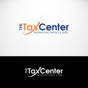 The Tax Center - Bookkeeping, Payroll and Taxes | Logo Design by B8