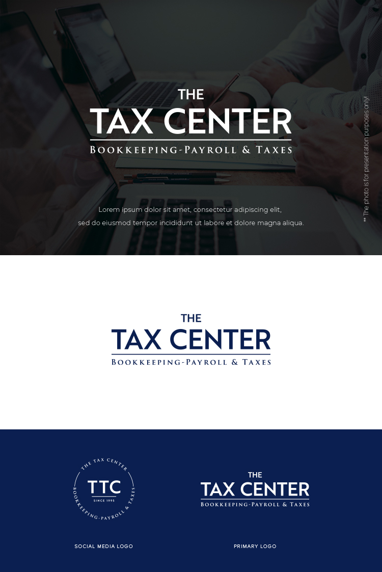 Logo Design by designbysy for The Tax Center LLC | Design #26823427