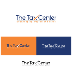 The Tax Center - Bookkeeping, Payroll and Taxes | Logo Design by FourtuneDesign