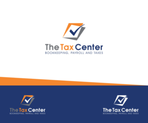 The Tax Center - Bookkeeping, Payroll and Taxes | Logo Design by Iris 3