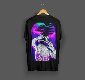 T-shirt Design by karamadana