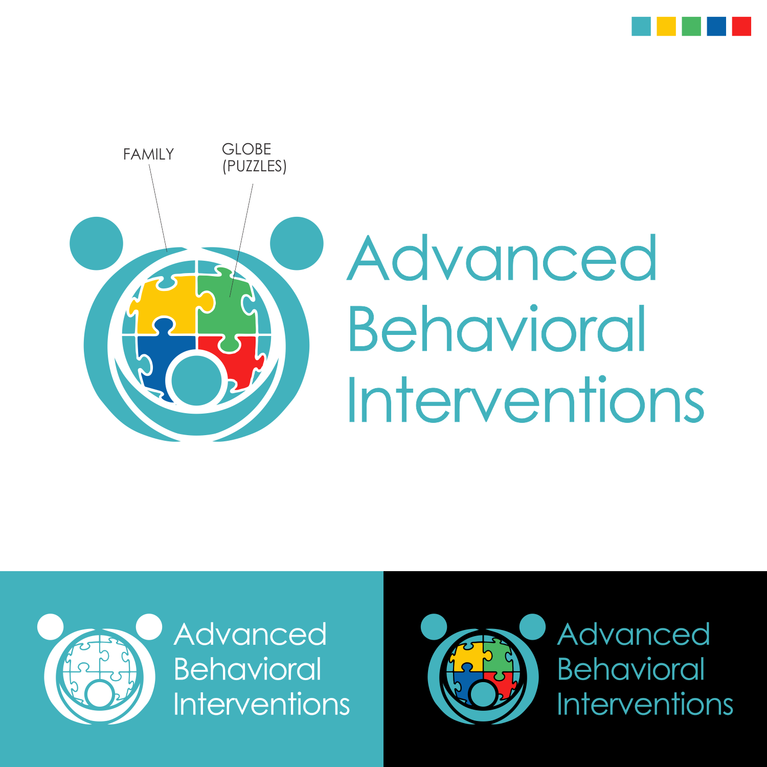 Logo Design by Asmaulhusna for Advanced Behavioral Interventions | Design #26818665