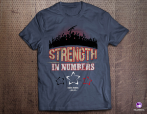 Angry mob t-shirt design. | Diseño de Camiseta por FigliaPerduta