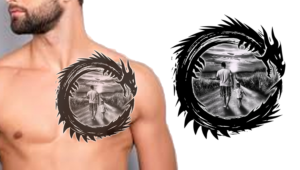 Chest Tattoo (male) | Tattoo Design by NILDesigns