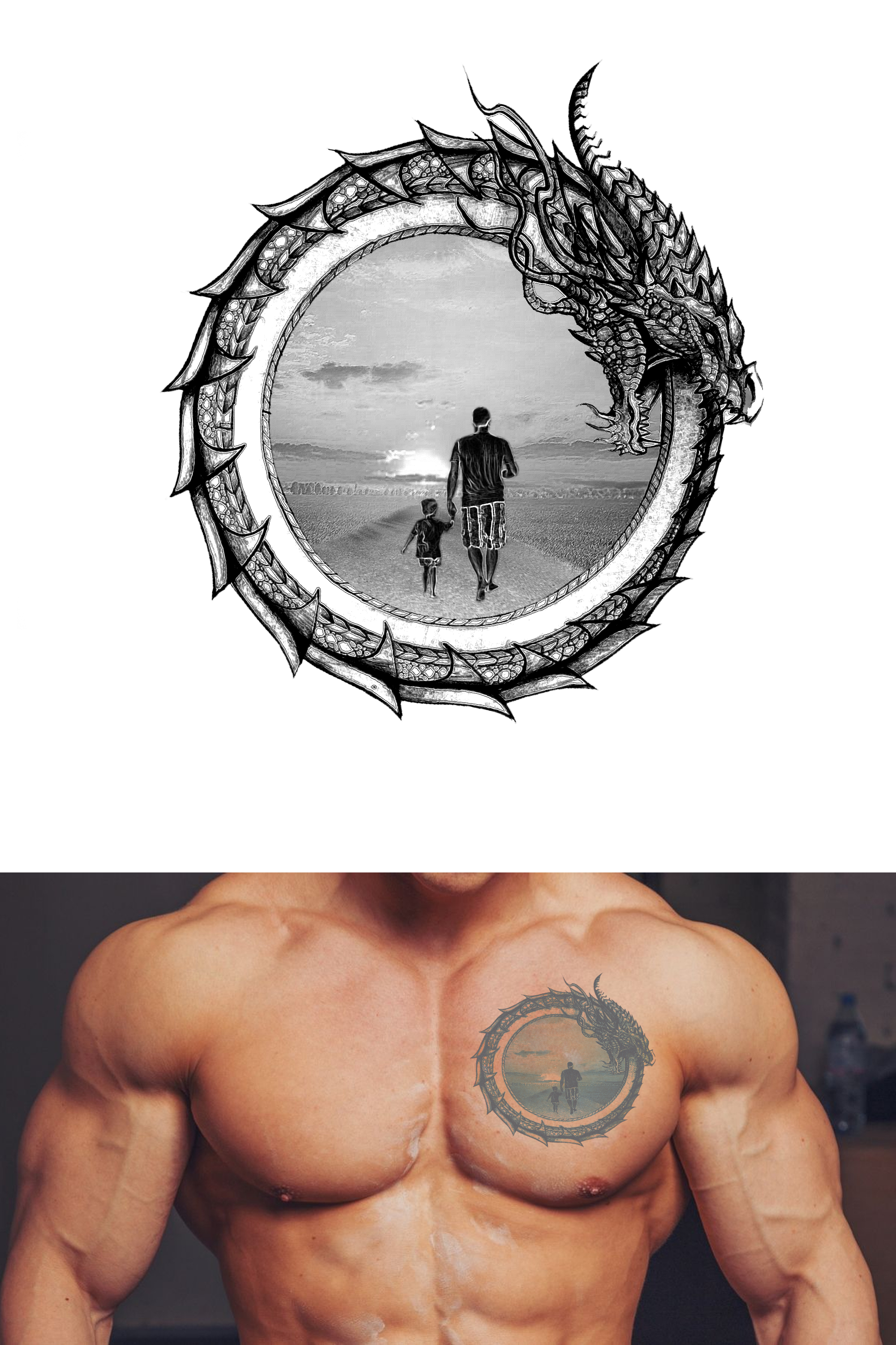 Tattoo-Design von dipayannath2014 für dieses Projekt | Design #26840077