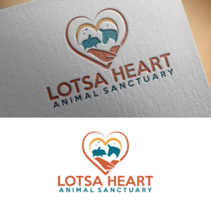 Lotsa Heart Animal Sanctuary | Logo-Design von Graphic Bricks