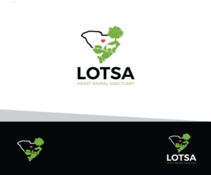 Lotsa Heart Animal Sanctuary | Logo-Design von Iris 3