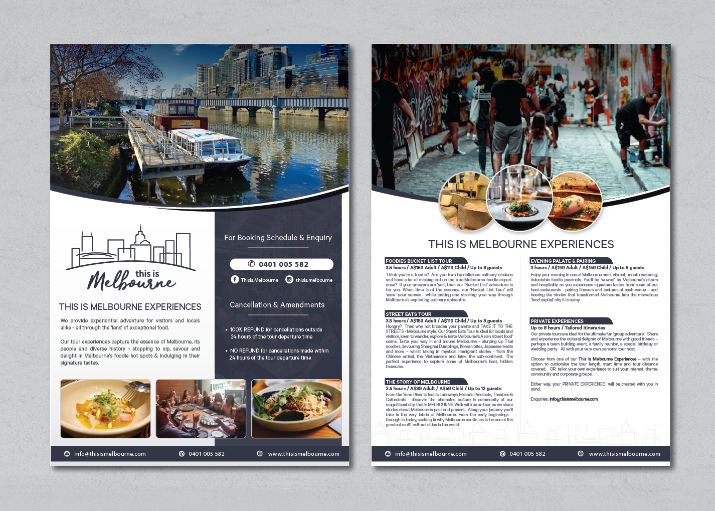 Brochure Design by alex989 for this project | Design #26817972
