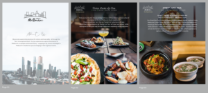 WALKING FOOD TOURISM BUSINESS.   REQUEST FOR DIGITAL BROCHURE | Design de Brochure par Prestige Studio