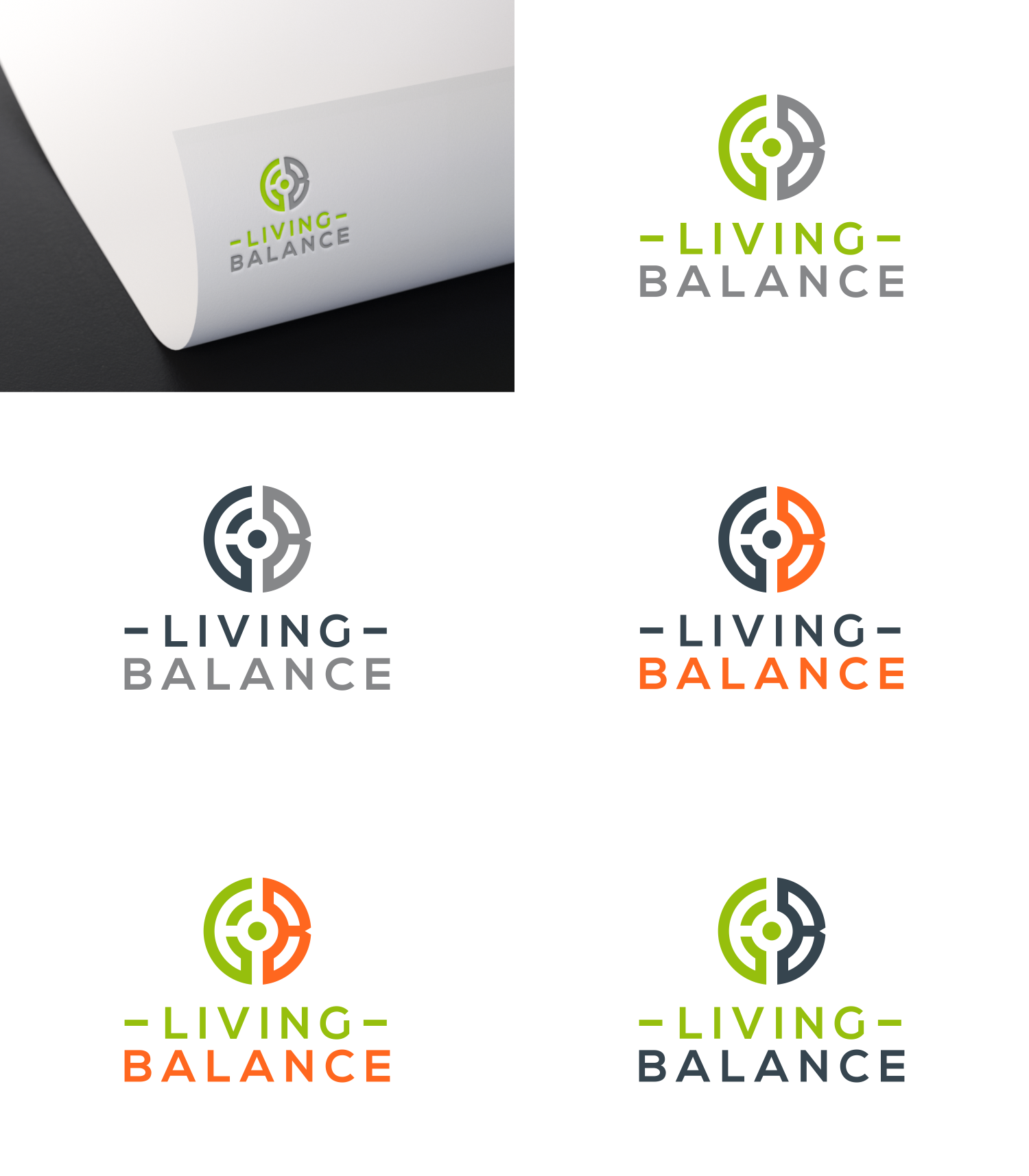 Logo Design by fatiyadesign for Living balance  | Design #26832752
