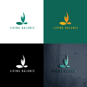 Living Balance | Logo Design by CreativeFlows 2