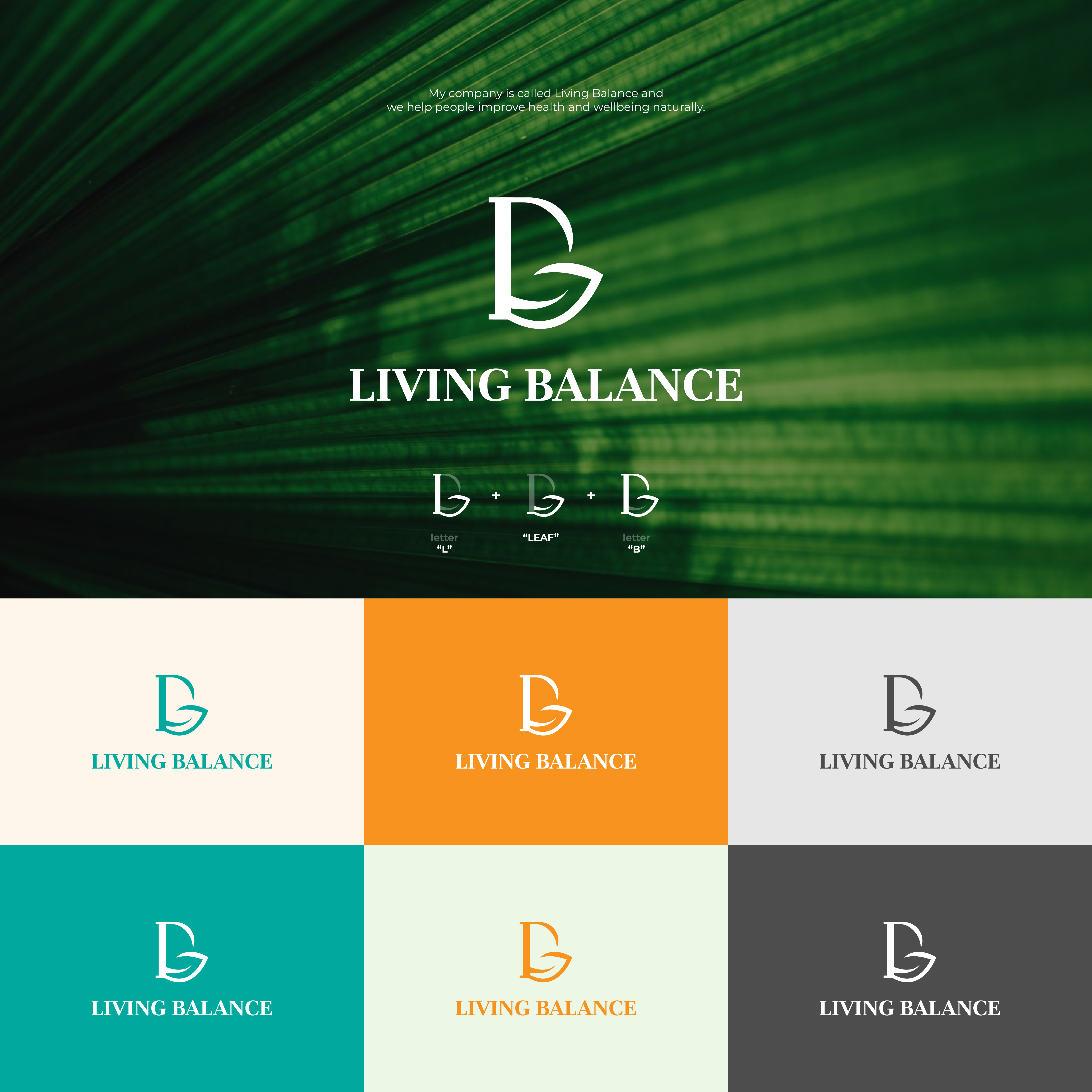 Logo Design by A.R.D.P for Living balance  | Design #26831014