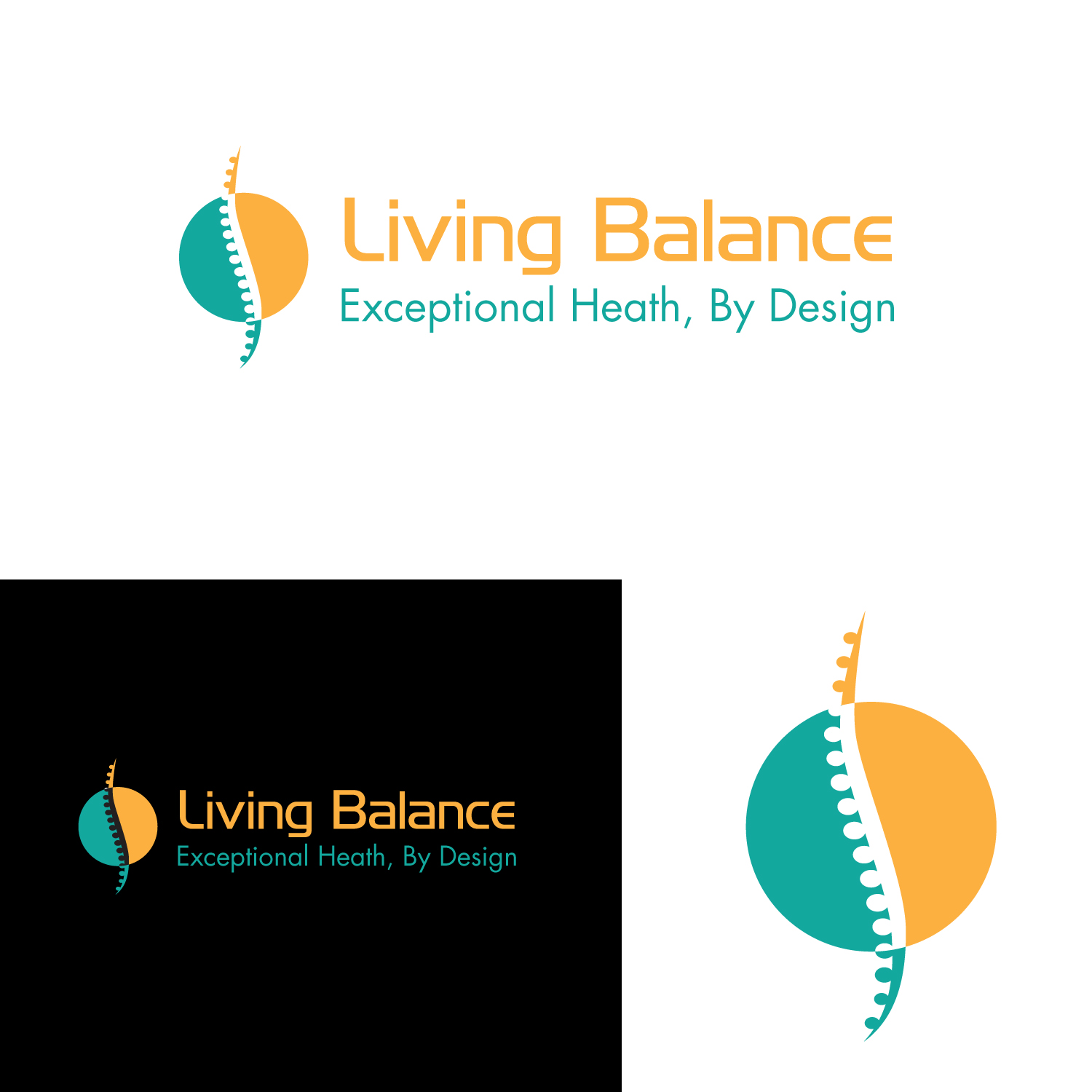 Logo Design by Fendr for Living balance  | Design #26817654