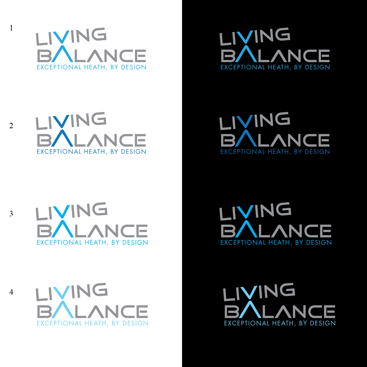 Logo Design by Fendr for Living balance  | Design #26844648