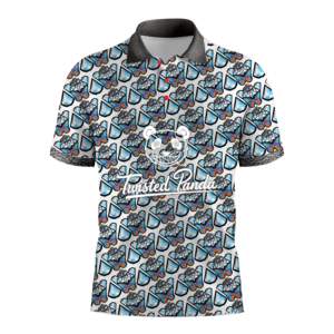 Street style pattern design on golf polo | Design de T-shirt par rmak