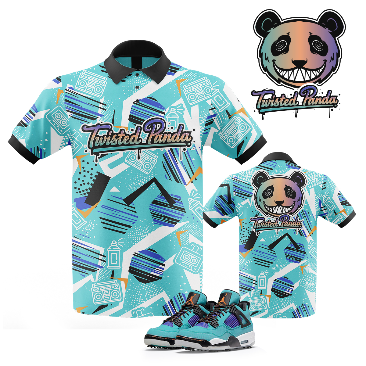 T-Shirt-Design von HUE CREATIVE LAB für Twisted Panda Golf LLC | Design #26854803
