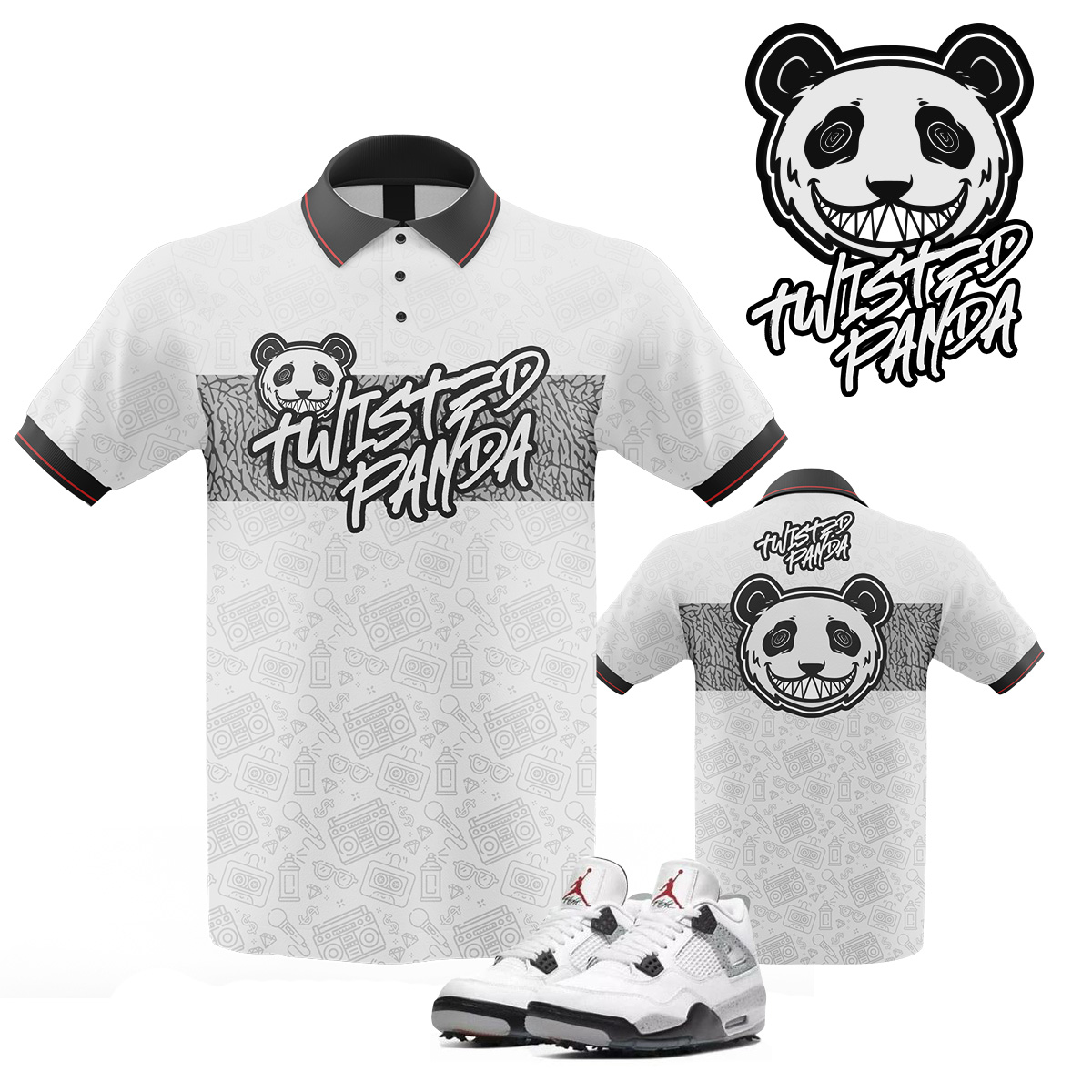 T-shirt Design by HUE CREATIVE LAB for Twisted Panda Golf LLC | Design #26855016