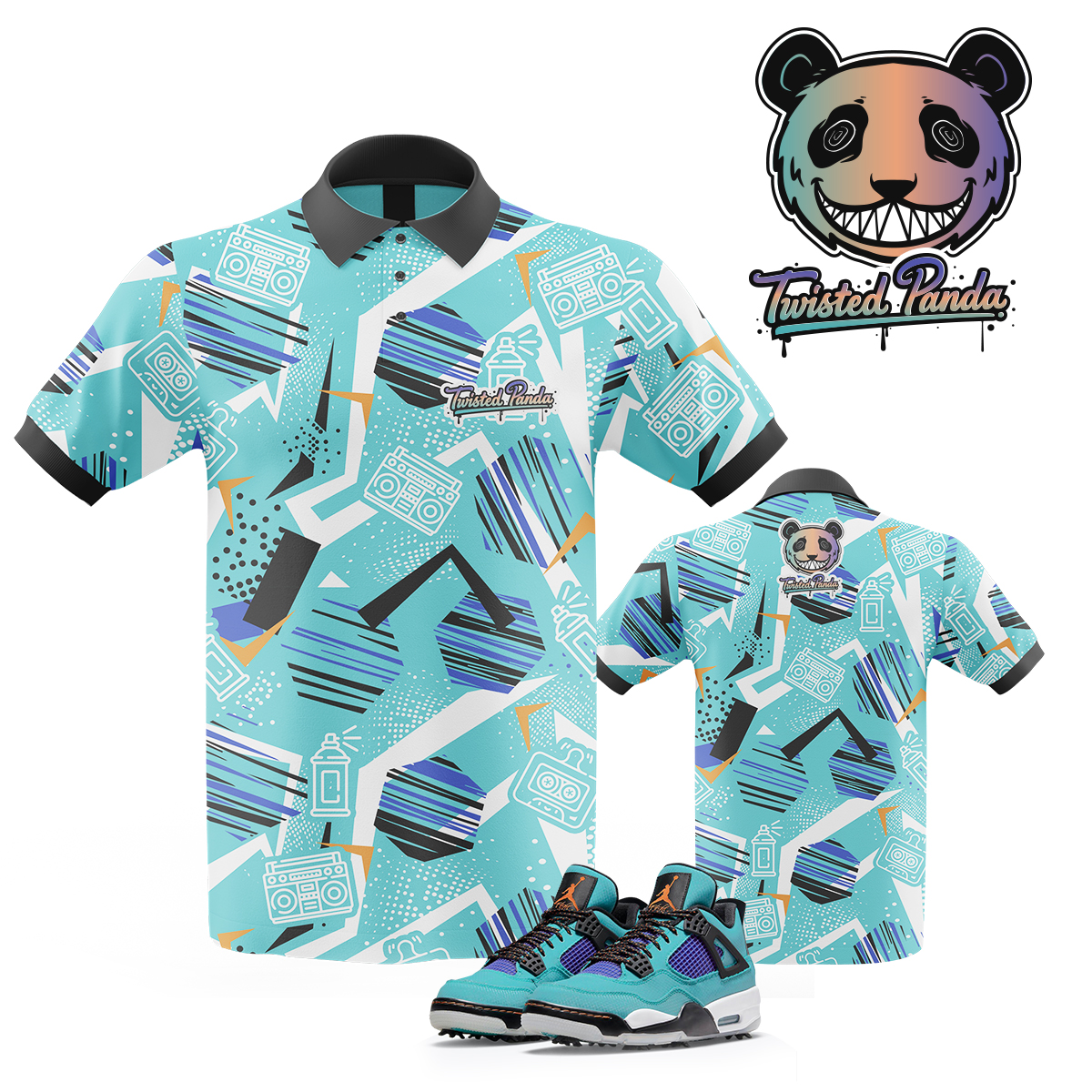T-Shirt-Design von HUE CREATIVE LAB für Twisted Panda Golf LLC | Design #26859171