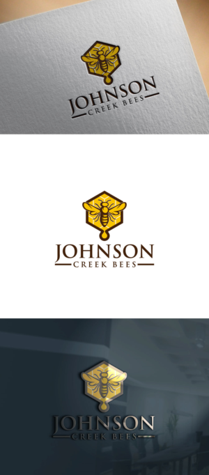 Johnson Creek Bees | Logo-Design von JUEL RANA 525340