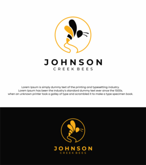 Johnson Creek Bees | Logo Design by soriyeee