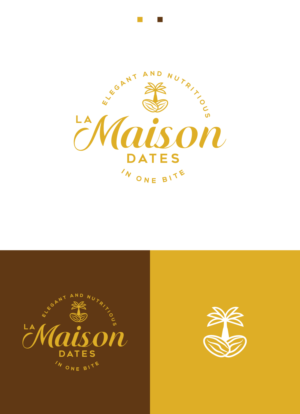 La Maison Dates | Logo Design by ecorokerz