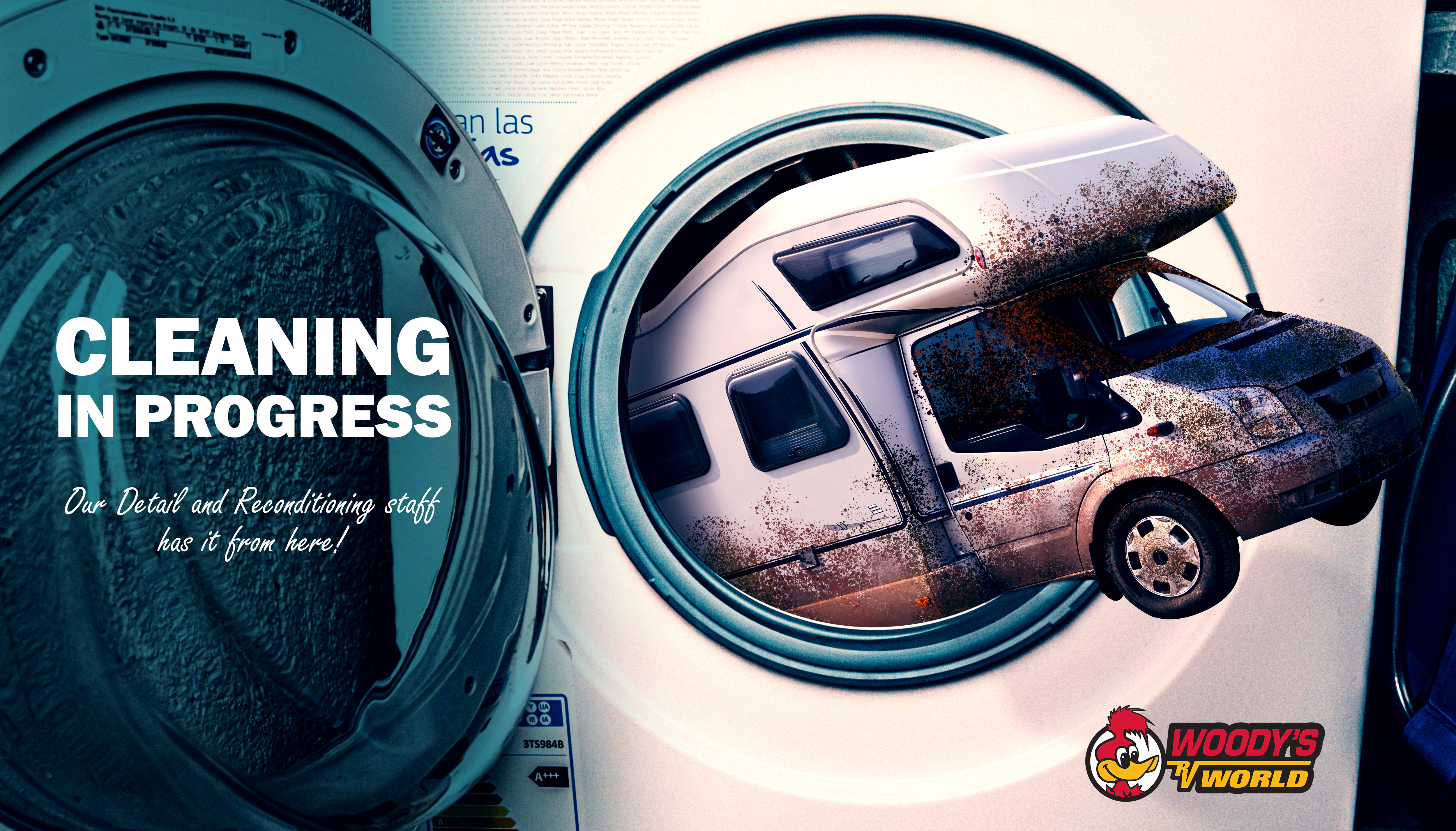 Design Graphique par adamlorddesign pour Woody's RV World | Design #26852089
