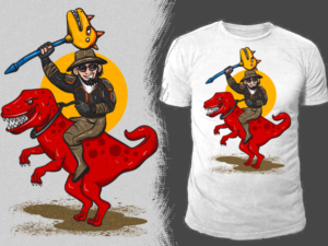 Cartoon Character T-shirt Design! | Diseño de Camiseta por Falih A