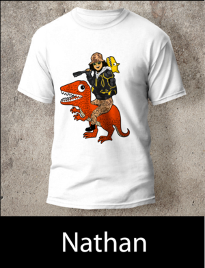 Cartoon Character T-shirt Design! | Diseño de Camiseta por blue eye
