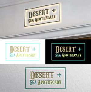 Desert + Sea Apothecary | Logo Design by Blessing Angel