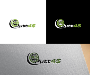 Putt4$ | Logo Design by uitaki