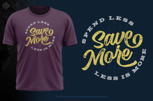 Financial Wellness Motivation Tee | T-Shirt-Design von gekgrfx
