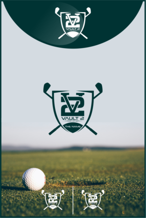 Vault 2 Golf Club - Logo design for online golf club | Diseño Gráfico por yuki ( yaoki_yukiro )