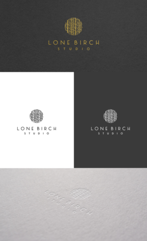 Lone Birch Studio | Logo Design by GLDesigns