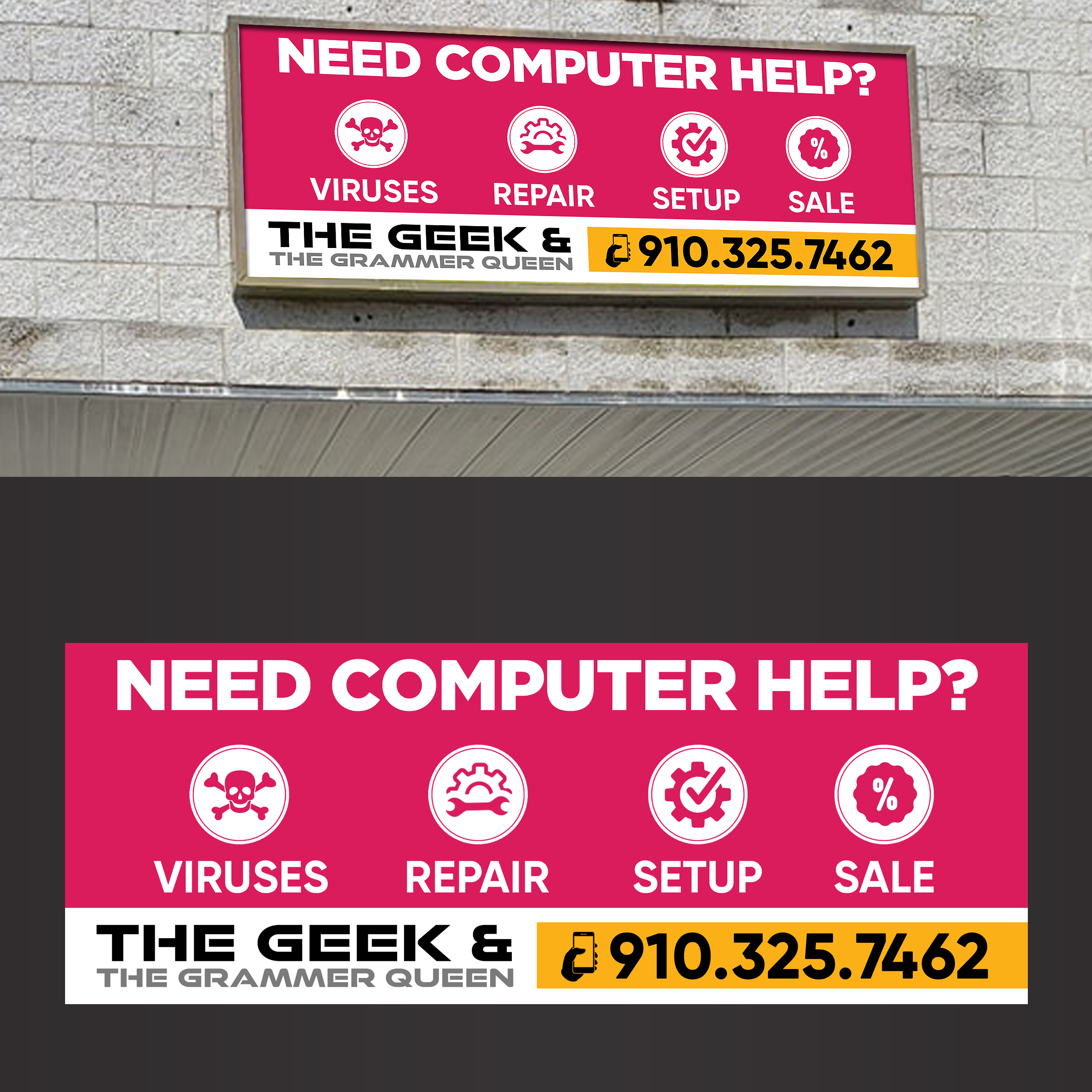 Signage Design by Designers Hub for this project | Design #26822269