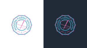Modern Fabric Shoppe | Logo Design by jaime.sp