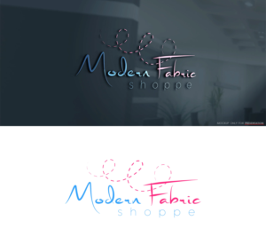 Modern Fabric Shoppe | Logo Design by Mono.co