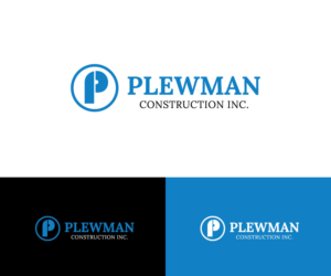Plewman Construction Inc. | Design de Logo par makerlogoz