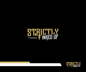 Strictly - Stay Strict, Stay Ink'd | Logo-Design von Fat Bat Man